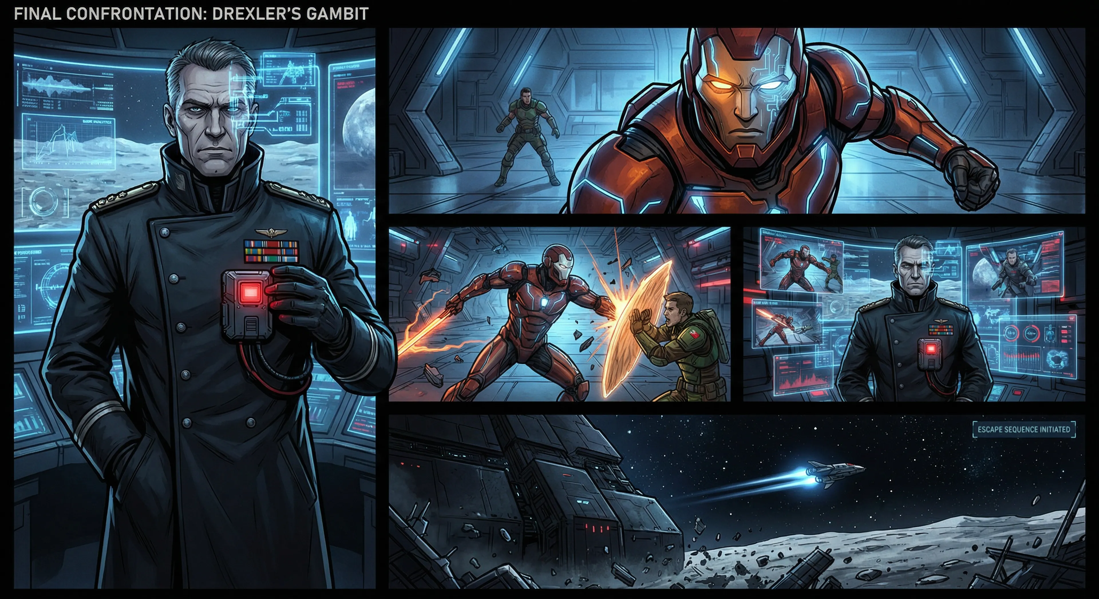 Overseer Anton Drexler - Storyboard