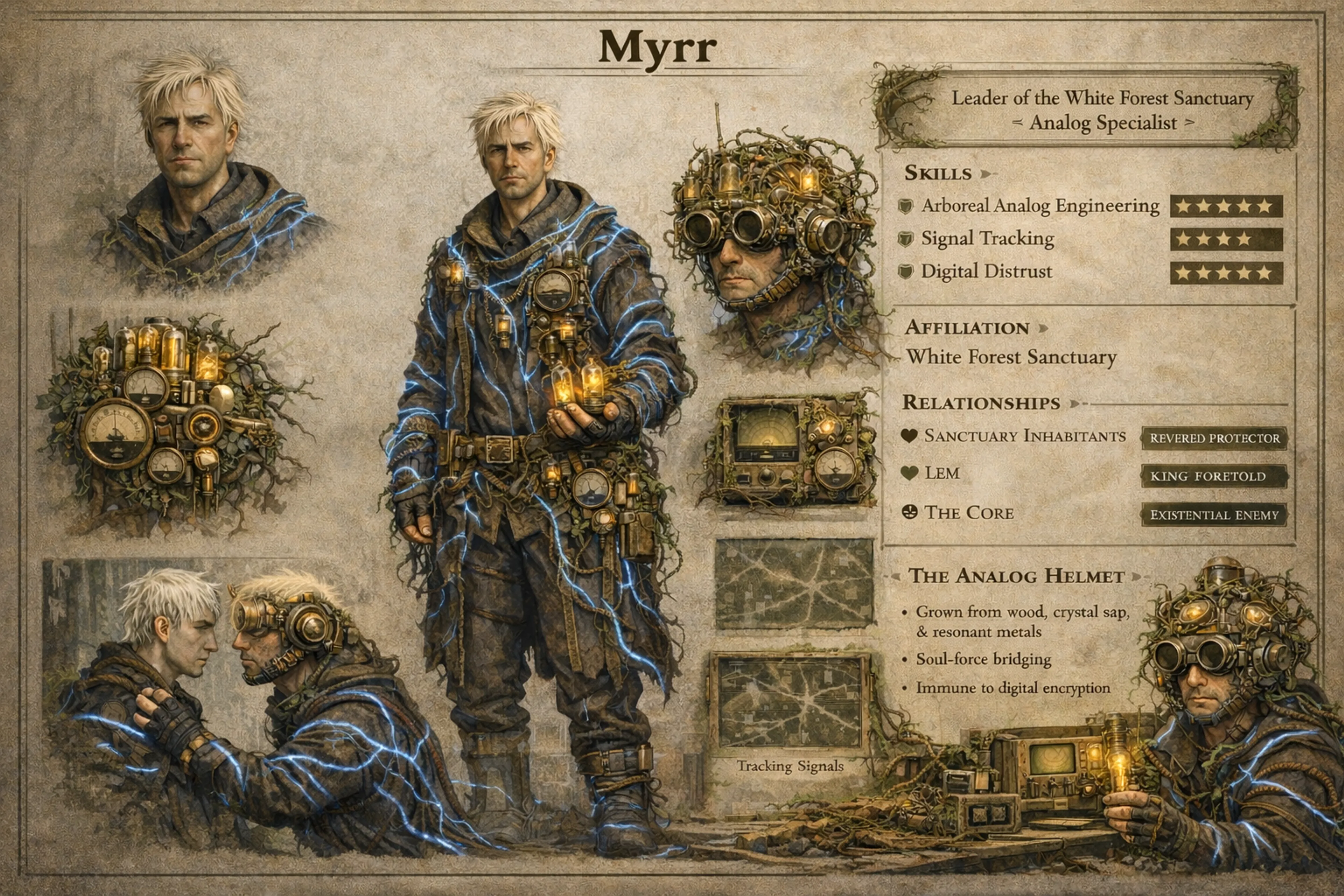 Myrr - Leader of the Analog Sanctuary